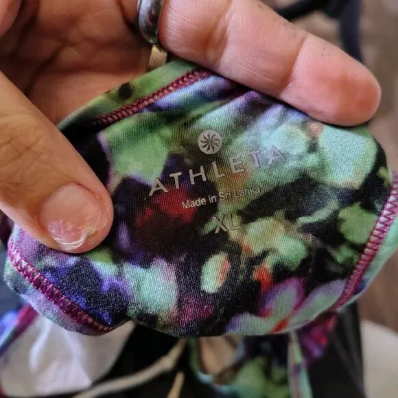 ATHLETA Chi Razorback Yoga Tank top/T428 - Picture 4 of 6